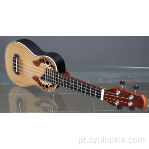 Ukulele de madeira compensada de abeto premium